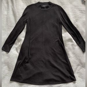 Madewell Mock Neck Long Sleeve Dress